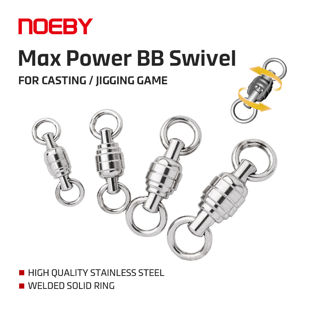 Fishing Equipment Used - NOEBY Max Power BB Swivel High