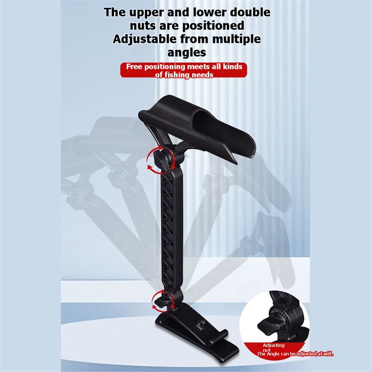 Rod Holder Fishing - POPULAR-2pcs Adjustable Bucket Rod Holder for