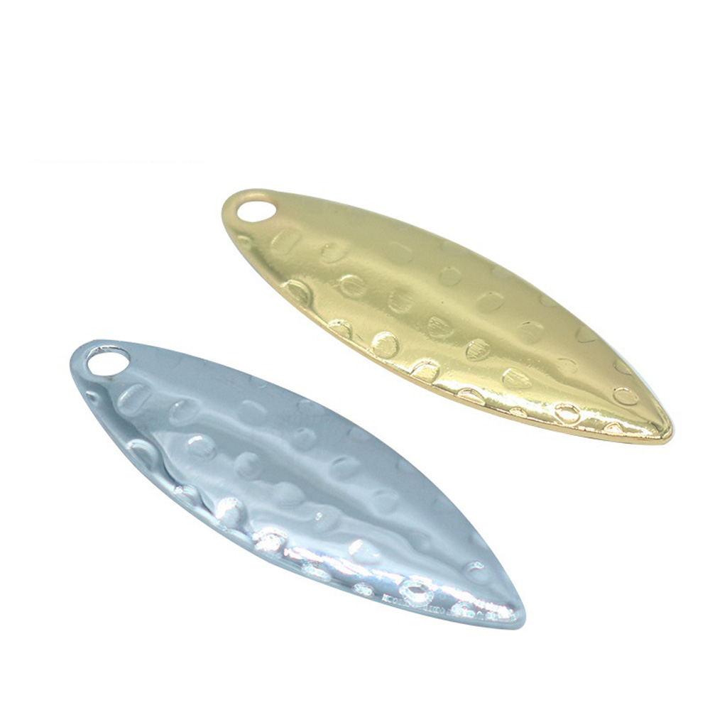 Fishing Equipment Fly - 10Pcs/lot Willow Leaf Sequin Pit Surface