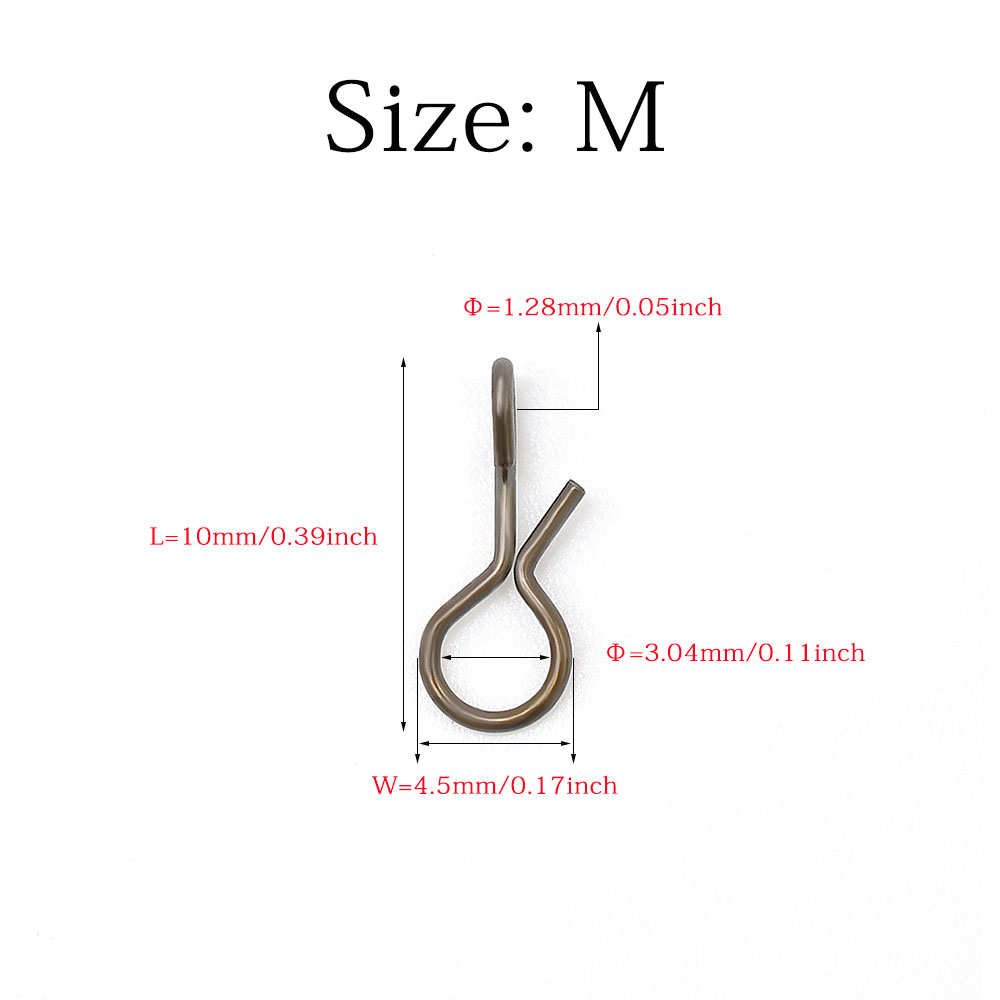 MNFT 50Pcs Fly Fishing Snap Qu - Fishing Equipment Fly review and price