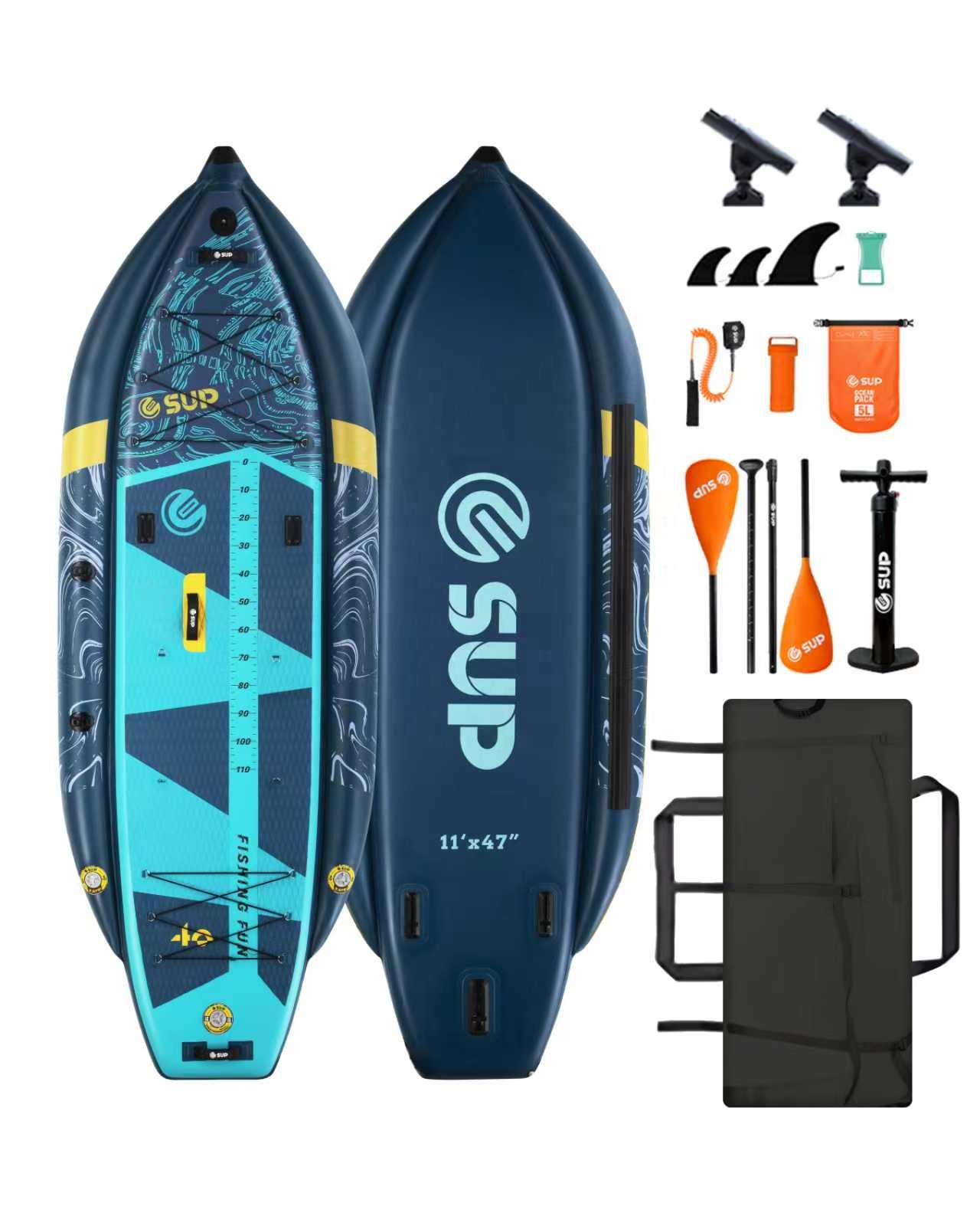 Inflatable Fishing Kayak with  - Rod Holder Fishing review and price