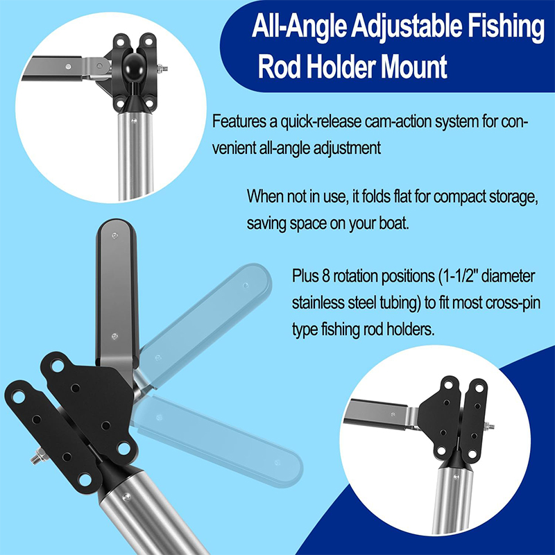 All-Angle Adjustable Fish Rod  - Rod Holder Fishing review and price