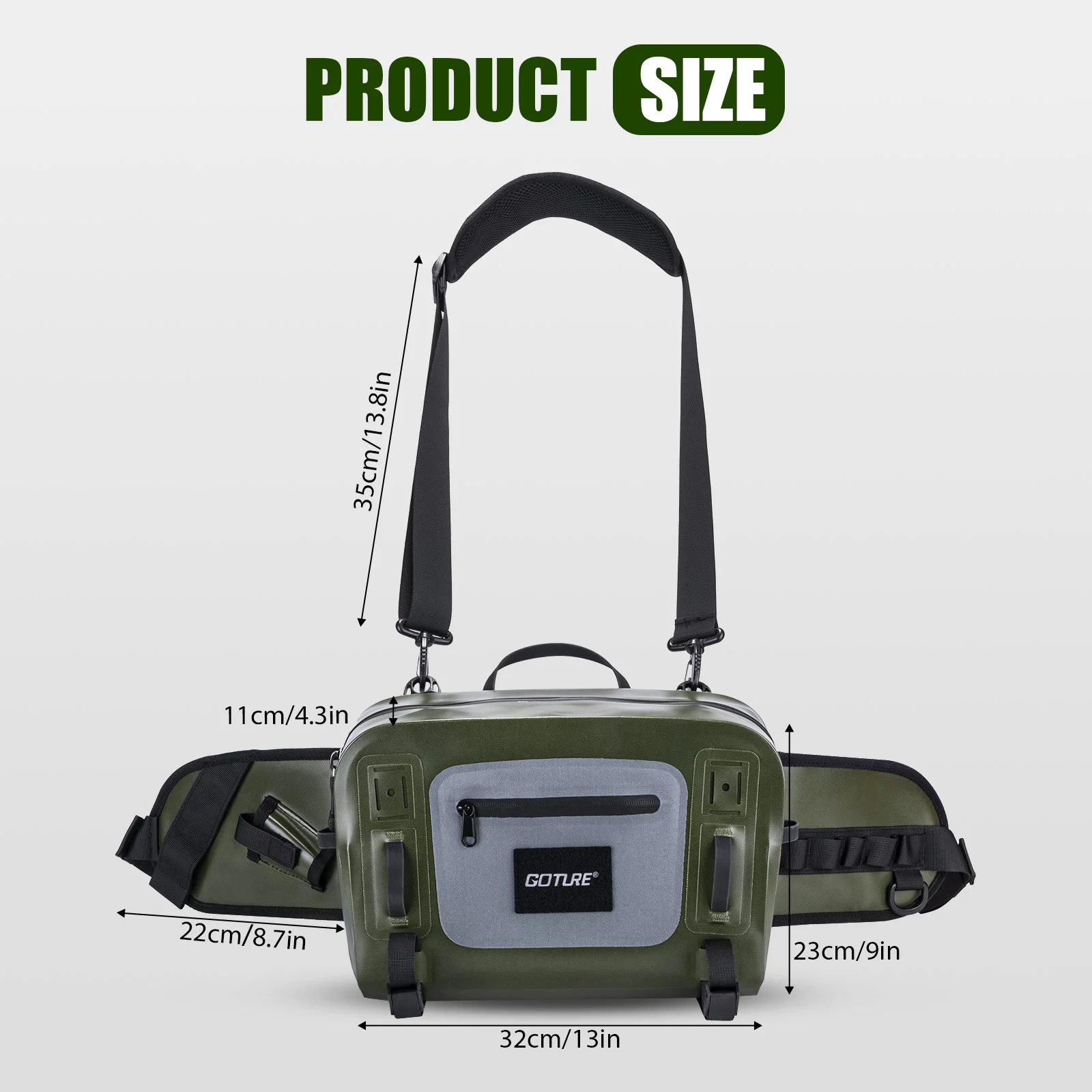 Gtoure Waterproof Fishing Tack - Fishing Equipment Fly review and price