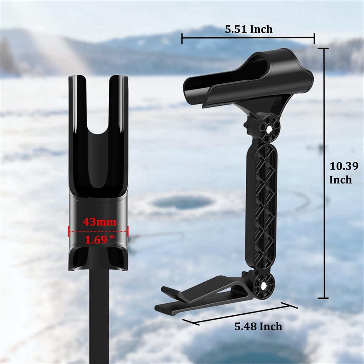 POPULAR-2pcs Adjustable Bucket - Rod Holder Fishing review and price