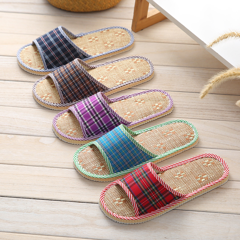 Indoor Slippers Grass Mat Home - Waders review and price