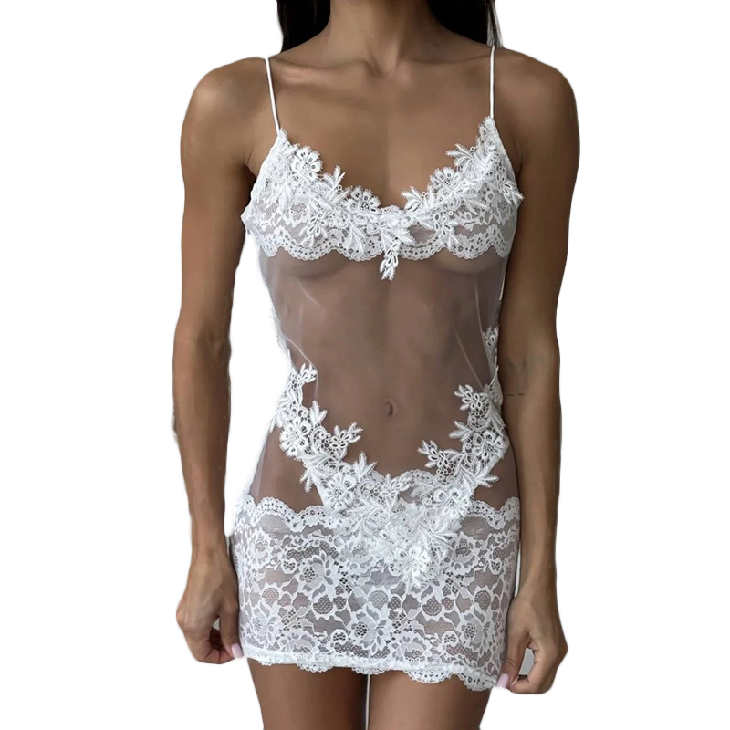 Sexy Lace Chemise Nightgown Wo - Waders review and price