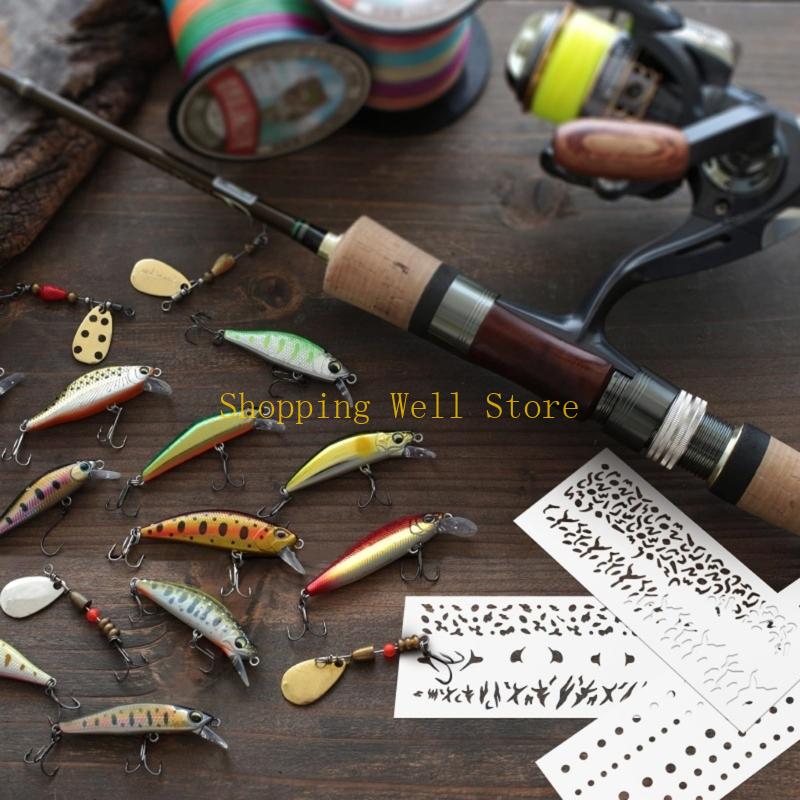 KX4B 6Pcs Hollowed Fishing Lur - Fishing Equipment Used review and price